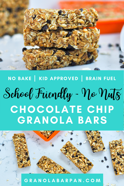 School Friendly - No Nuts Chocolate Chip Granola Bar Recipe